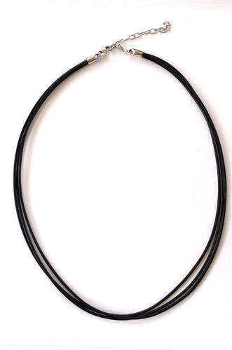 Chain Leather choker Ai58
