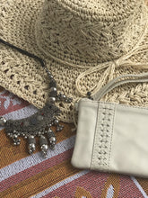 Load image into Gallery viewer, Cream Leather purse