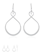 Load image into Gallery viewer, Pearl Infinity  Earring Ai191