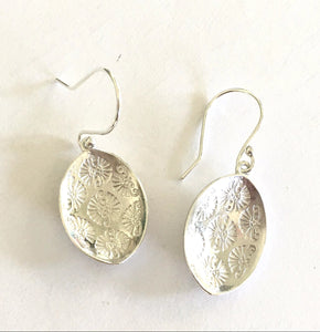 Pattern Leaf Earring Ai160