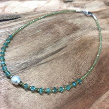 Load image into Gallery viewer, FW Pearl and Gemstone Bead Necklace Ai5