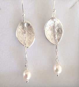 Pattern Leaf Earring Ai160