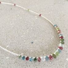 Load image into Gallery viewer, Mini Pearl &amp; Briolettes Necklace Ai87