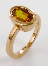 Load image into Gallery viewer, Gold Gemstone Ring Ai290