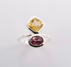 Duo stone  Ring Ai151