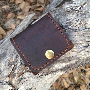 Leather Square Coin Purse